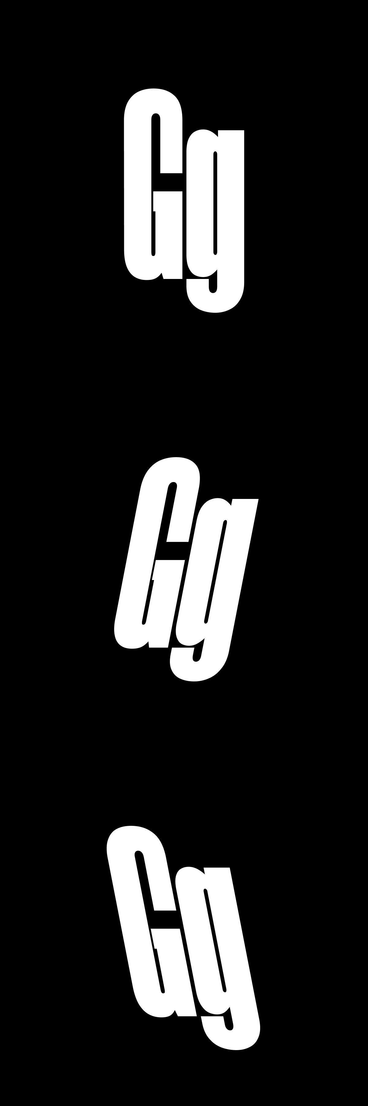 Workhorse Gothic 1 Condensed Black