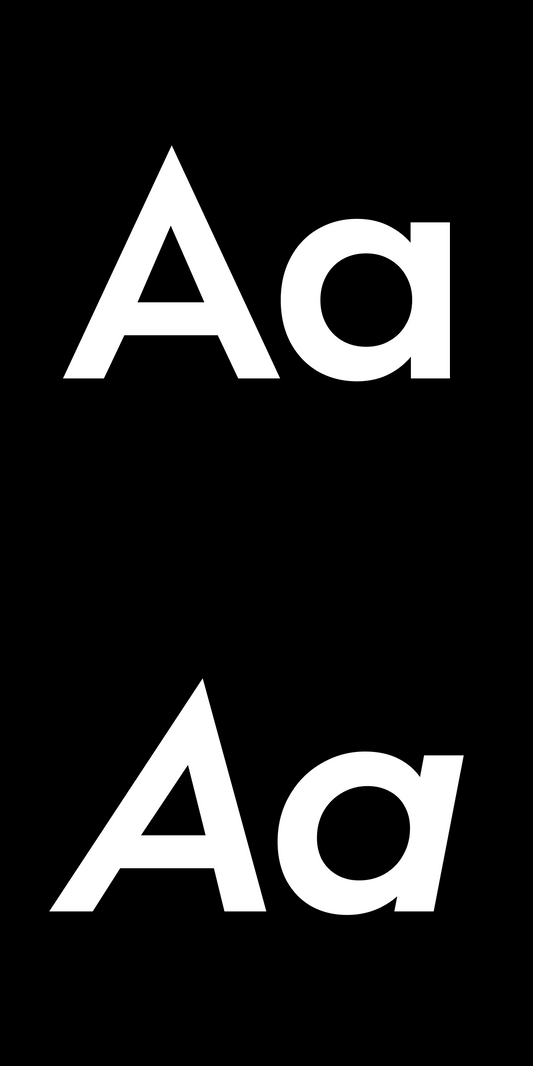 Workhorse Geometric Text Semibold